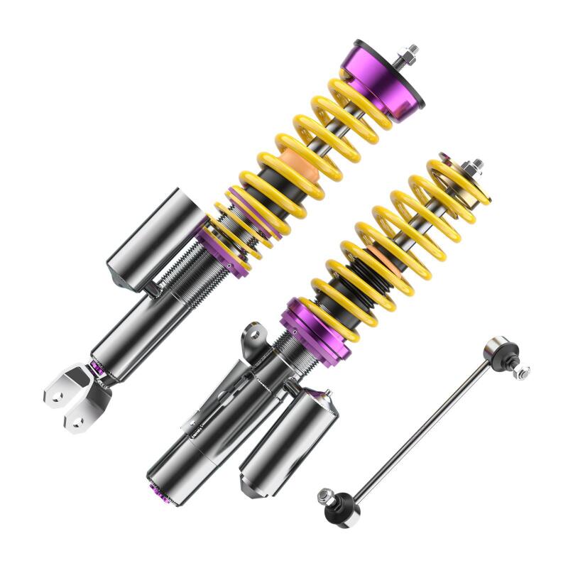 KW Coilover Kit V3 Porsche 911 (997) Turbo Coupe w/ PASM (Must Deactivate PASM) - 35271034