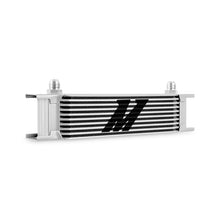 Load image into Gallery viewer, Mishimoto Universal -8AN 10 Row Oil Cooler - Silver - MMOC-10-8SL