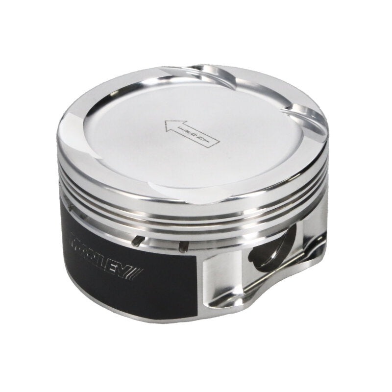 Manley Ford Coyote 5.0L DOHC -12cc Dish 3.700in Bore Piston Set - 598170C-8