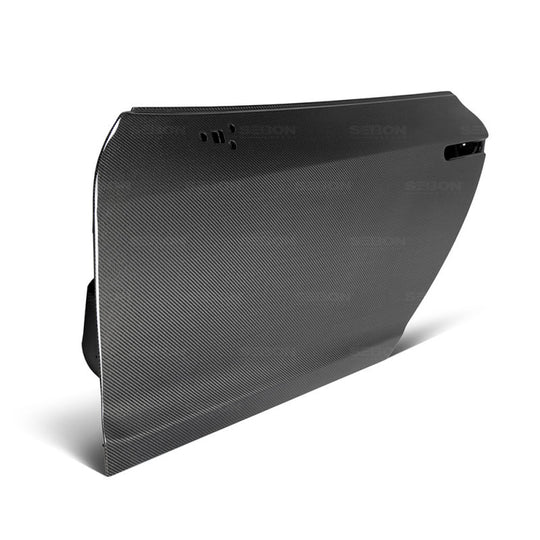 Seibon 09-11 Nissan GTR R35 OEM Style Carbon Fiber Doors (Pair) - DD0910NSGTR-OE