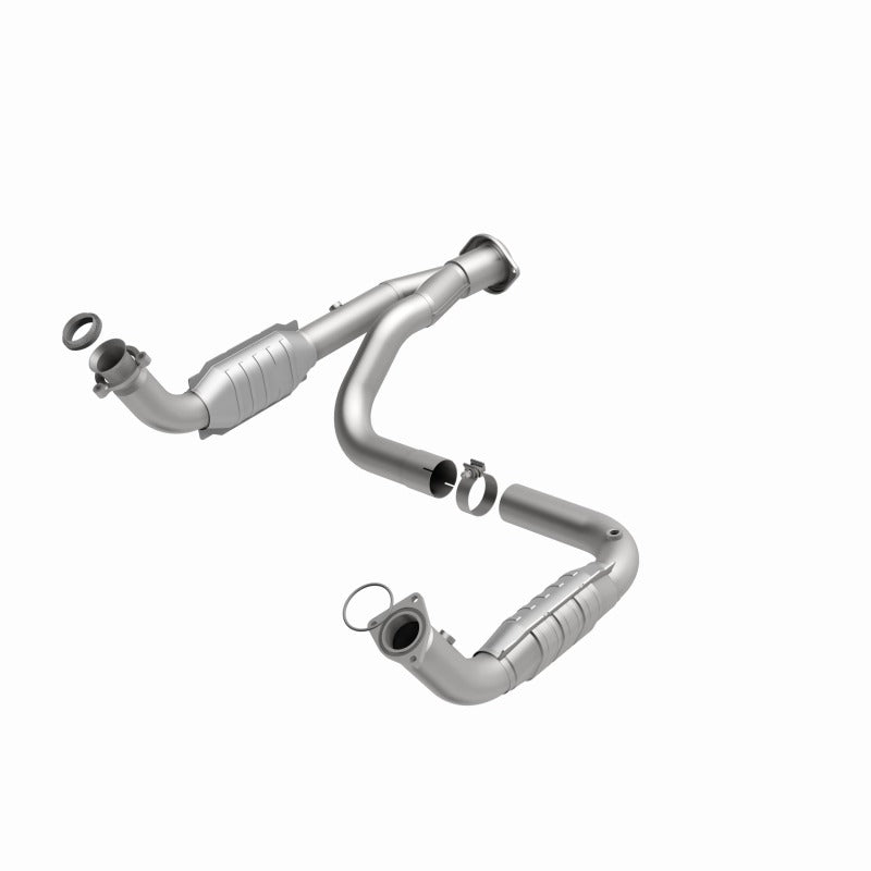 MagnaFlow Direct Fit Catalytic Converter 07-09 Hummer Truck H2 Y-Pipe Assy - 49679