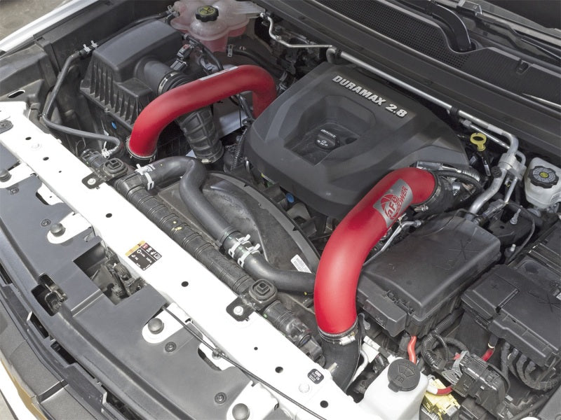 aFe BladeRunner 3in Black IC Tube Cold Side w/ Coupling & Clamp Kit 2016 GM Colorado/Canyon 2.8L - 46-20269-B