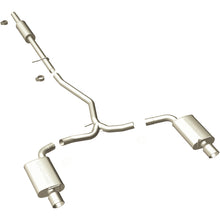 Load image into Gallery viewer, MagnaFlow 11-13 Ford Explorer V6 3.5L SS Catback Exhaust Dual Split Rear Exit w/ 3.5in SS Tips - 15467
