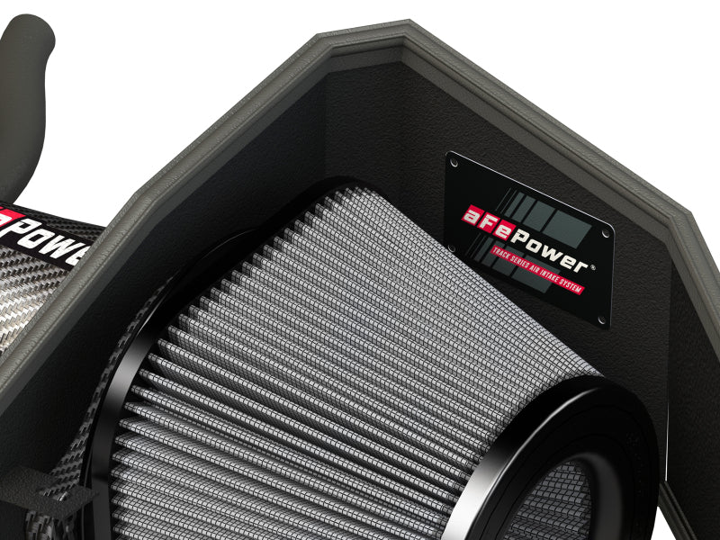 aFe POWER Magnum FORCE Carbon Fiber Stage 2 Pro Dry S CAIS - 11-18 Dodge Challenger/Charger V8-6.4L - 51-12172-C