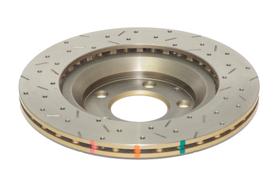 DBA 03-10 RX-8 Std Suspension / Sport Suspension Rear Drilled & Slotted 4000 Series Rotor - DBA42551XS