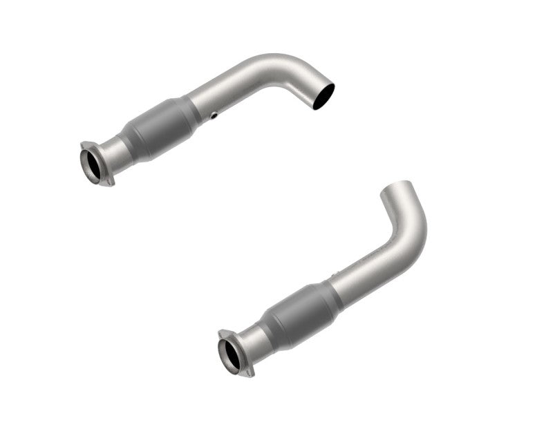 Kooks 15-20 Ford Mustang GT 5.0L 3in SS GREEN Catted Connection Pipes - 11513400