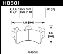 Load image into Gallery viewer, Hawk 07-10 Audi Q7 / 03-09 Porsche Cayenne / 04-09 VW Touareg DTC-60 Race Front Brake Pads - HB501G.625