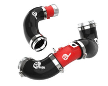 Load image into Gallery viewer, aFe BladeRunner 22-23 Kia Stinger L4-2.5L (t) Aluminum Hot and Cold Charge Pipe Kit - Red - 46-20694-R
