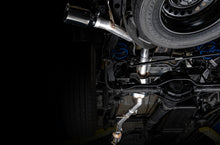 Load image into Gallery viewer, AWE Tuning 20-21 Jeep Gladiator JT 3.6L Tread Edition Cat-Back Single Side Exhaust - Diamond Blk Ti - 3015-23103