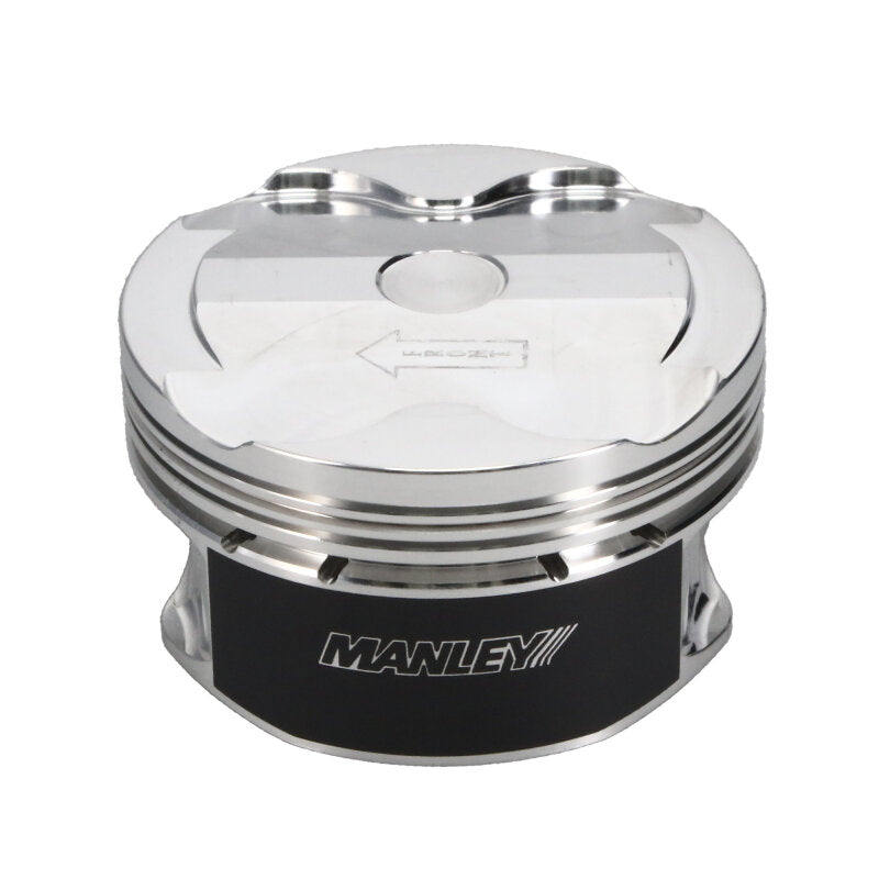 Manley 2018+ Ford Coyote 5.0L DOHC +1cc Dish 3.667in Bore 11:1 CR Platinum Piston Set - 595805C-8