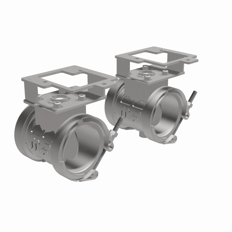 MagnaFlow 2018 Ford Mustang V8-5.0LGAS Exhaust Acc - 2.5in ID/OD - 304SS - Integrated V-Band Flanges - 10805