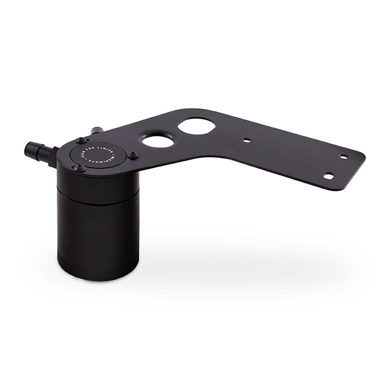 Mishimoto 2015+ Ford Mustang GT Baffled Oil Catch Can Kit - Black - MMBCC-MUS8-15PBE