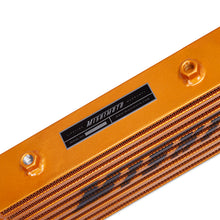 Load image into Gallery viewer, Mishimoto Universal Gold Z Line Intercooler Overall Size: 28x8x3 Core Size: 21x6x2.5 Inlet / Outlet - MMINT-UZG
