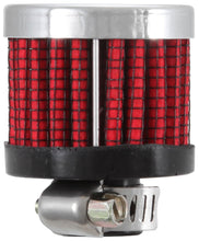 Load image into Gallery viewer, K&amp;N .315/.431 Flange 1 3/8 inch OD 1.5 inch H Clamp On Crankcase Vent Filter - 62-2470