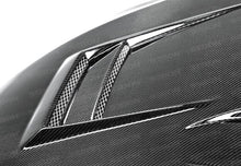 Load image into Gallery viewer, Seibon 08-12 Mitsubishi Lancer Evo X DV-Style Carbon Fiber Hood - HD0809MITEVOX-DV