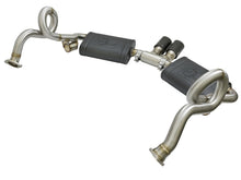 Load image into Gallery viewer, aFe MACHForce-Xp 2in 304 SS Cat-Back Exhaust w/Carbon Fiber Tips 13-16 Porsche Boxster 2.7L/3.4L - 49-36415-C