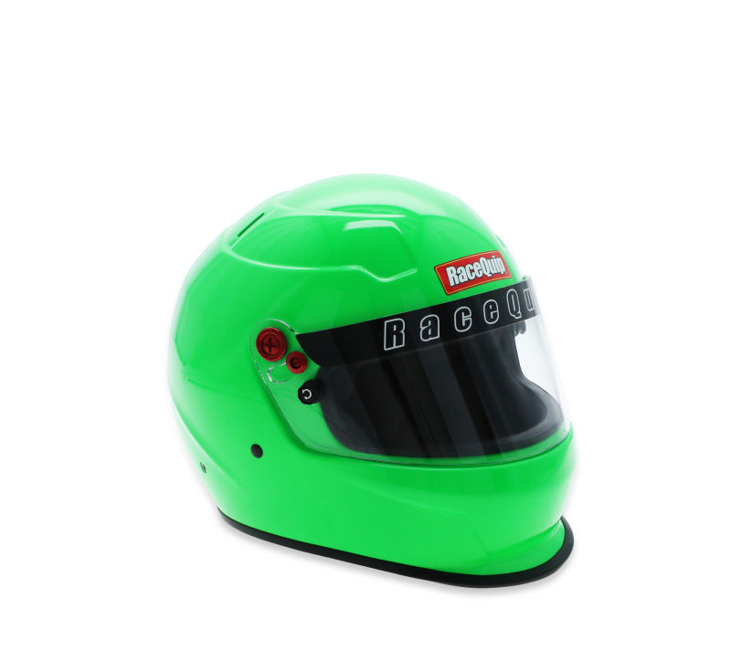 RaceQuip PRO25 SA2025 FLO GRN MED HELMET - 277773RQP