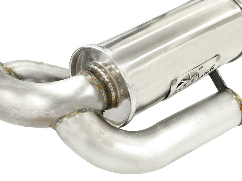 aFe ELITE 05-12 Porsche Boxster S (987.1-987.2) H6 3.4L 304SS Dual Cat-Back w/Dual Polished Tip Exht - 49-36409