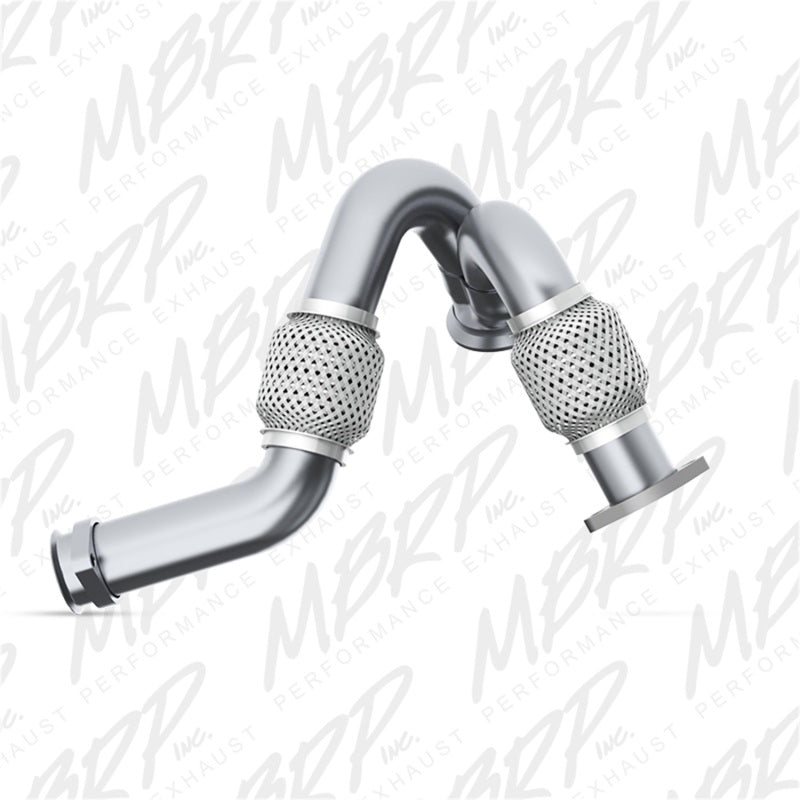MBRP Ford Powerstroke 6.0L Dual Up Pipe Kit - FAL2313