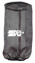 Load image into Gallery viewer, K&amp;N Polaris Black Round Drycharger Air Filter Wrap 11.25inx3inx3in - PL-1014-1DK