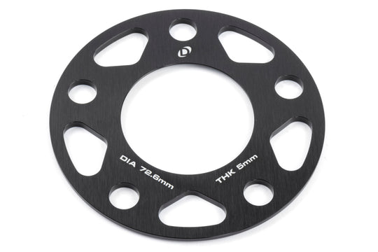 Dinan Wheel Spacers - 5x120 - 72.6mm CB - 5mm Thick (Set of 2) - D210-2035