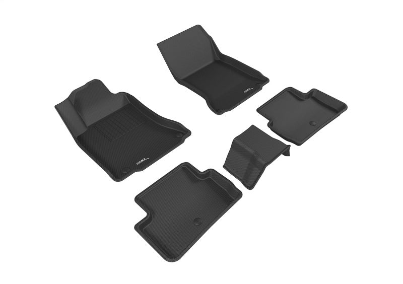 3D MAXpider 17-19 Infiniti QX30 Kagu Black Full Set - L1IN02501509