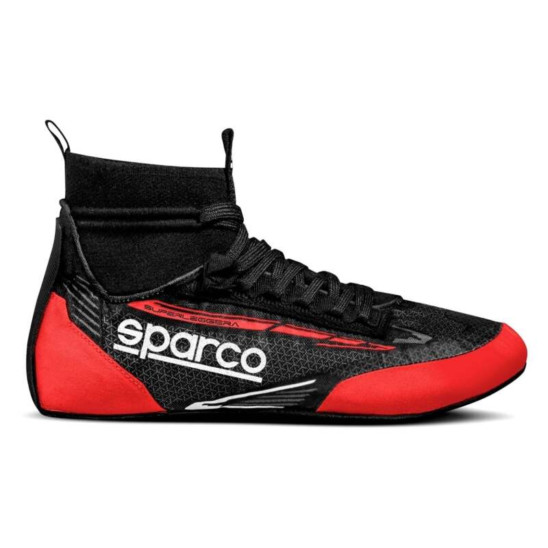 Sparco Shoe Superleggera Size 43 BLK/RED - 0012A343NRRS