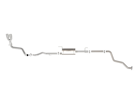 aFe 2024 Toyota Tacoma L4 2.4L Vulcan Series 2.5-3in 304 SS Steel Cat-Back Exhaust w/Polished Tips - 49-36074-P