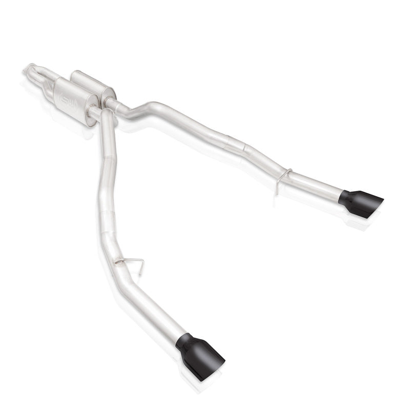 Stainless Works 2019+ Ram Redline Catback With Black Tips - RAM19CBR-B