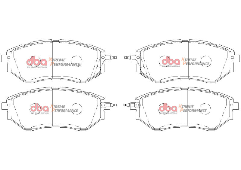 DBA 05-08 Subaru Legacy XP650 Front Brake Pads - DB1722XP