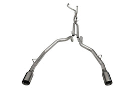 Corsa 2021-2024 Dodge Ram TRX Crew Cab Baja Catback Exhaust Dual Rear Gunmetal Tip - 21190GNM