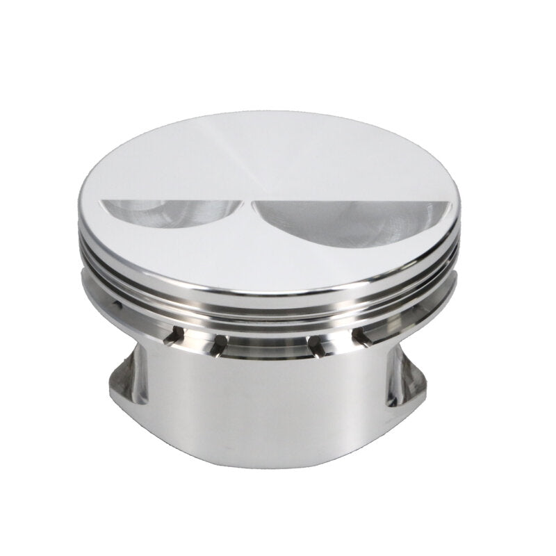 Manley Chevrolet Small Block Piston Set - 4.035in Bore 1.125in CH, -4.00 CC - 590835-8