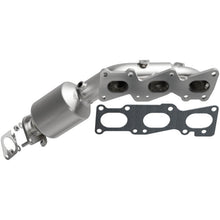 Load image into Gallery viewer, MagnaFlow OEM Grade Federal / EPA Compliant Manif Catalytic Converter 09-11 Hyundai Genesis V6 3.8L - 52778