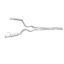 Load image into Gallery viewer, MagnaFlow Cat Back, SS, 2.5in, Competition, Dual Split Polished 4.5in Tips 2015 Ford Mustang V6 3.7L - 19099