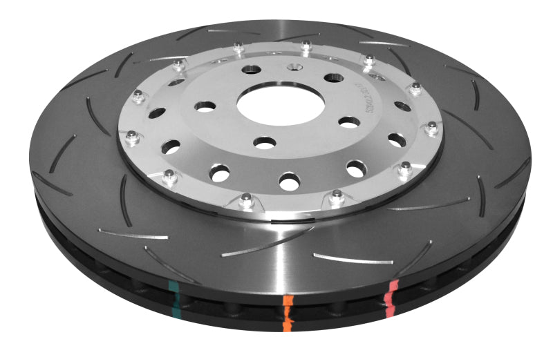 DBA 2016 Audi RS5 (w/Wavy Iron Rotors) Convertible Rear 5000 Series Slotted Rotor w/Silver Hat - DBA52841SLVS