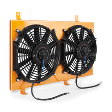 Load image into Gallery viewer, Mishimoto 04-08 Mazda RX8 Aluminum Fan Shroud Gold - MMFS-RX8-04GD