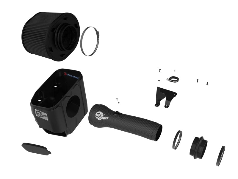 aFe 2025+ Dodge Ram 1500 RHO Track Series Carbon Fiber Cold Air Intake System w/ Blk Pro 5R Filter - 57-10032K