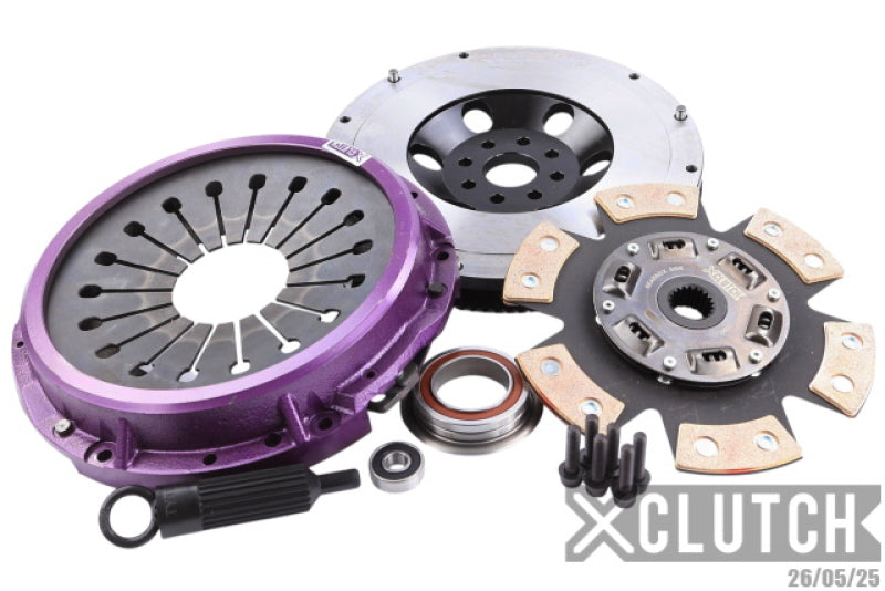 XClutch 91-96 Toyota Soarer Base 2.5L Stage 2 Sprung Ceramic Clutch Kit - XKTY24550-1B