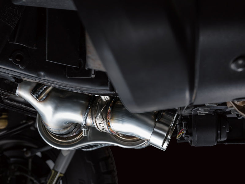 AWE Tuning 21+ Wrangler 392 Switchpath Cat-Back Exhaust- Quad BashGuards - 3025-41392