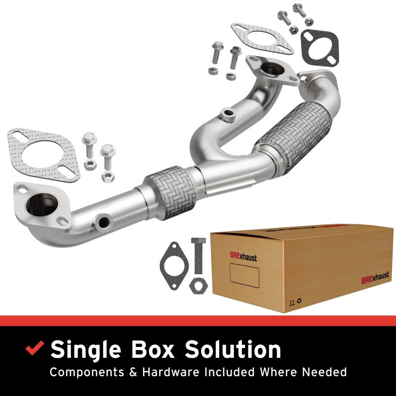 BRE Exhaust 02-05 Sedona 3.5L Front Pipe Kit - 107-0158