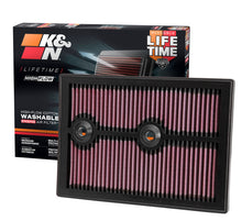 Load image into Gallery viewer, K&amp;N Replacement Air Filter 12 -13 VW Golf VII 1.2L/1.4L / 12-13 Polo GT 1.4L / 13 Audi A3 1.4L - 33-3004