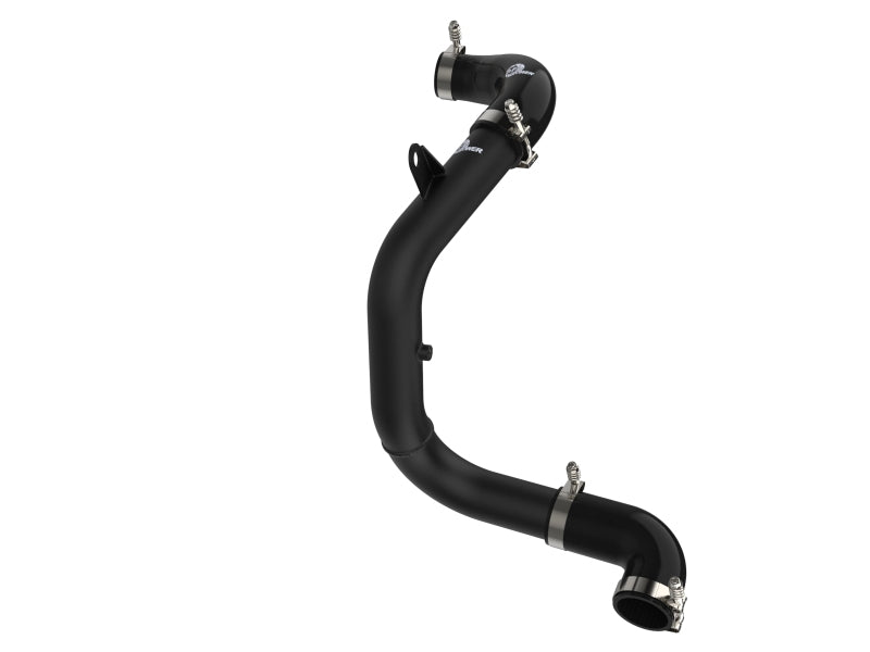 aFe Bladerunner 2.5in Aluminum Tube Hot Charge Pipe Black 2Volkswagen 22-23 GTI (MKVIII) L4-2.0L (t - 46-20608-B