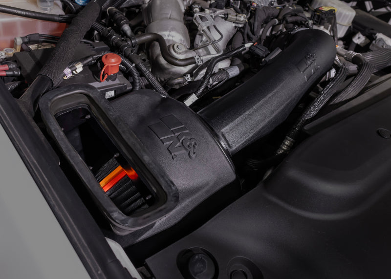 K&N 17-19 GM Heavy Duty 6.6L Diesel NextGen Dry Flow Cold Air Intake - 50-3101D