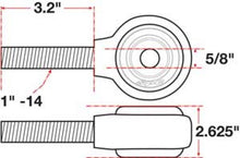 Load image into Gallery viewer, SPC Performance xAxis Rod End Ball Joint
