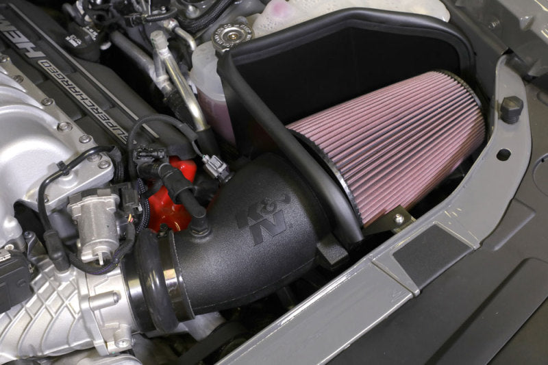K&N 2018 Dodge Challenger Demon V8-6.2L F/I AirCharger Performance Intake - 63-1577