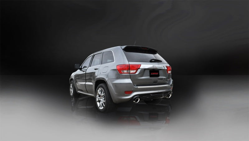 Corsa 2012-2013 Jeep Grand Cherokee 6.4L V8 Polished Sport Cat-Back Exhaust - 14466