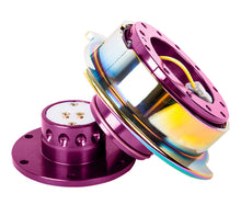 Load image into Gallery viewer, NRG Quick Release Gen 2.5 - Purple Body / Neochrome Ring - SRK-250PP/MC
