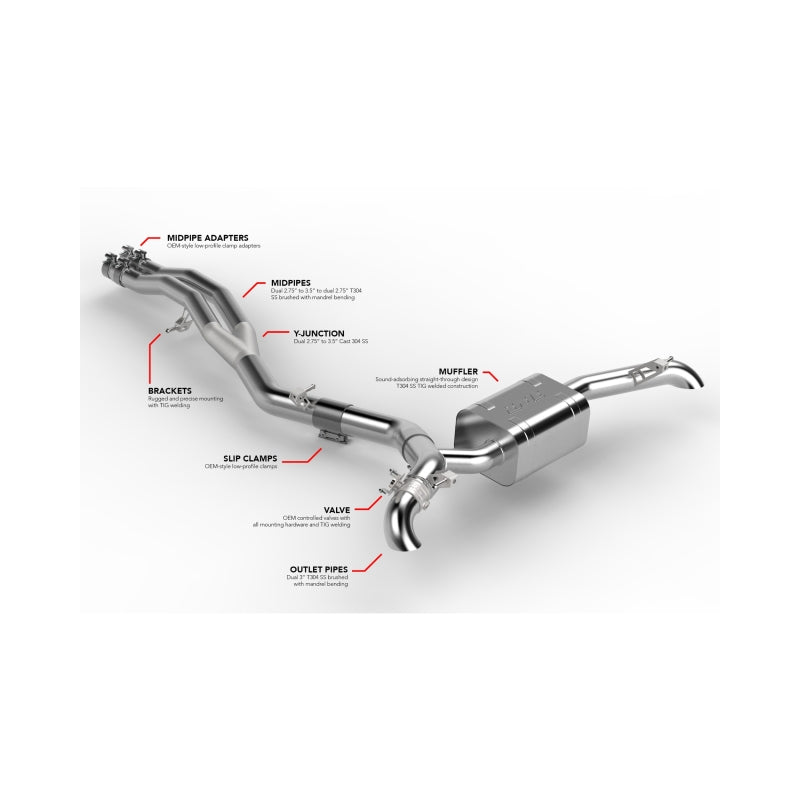 APR 18-25 Audi SQ5 (B9) Catback Exhaust System - CBK0057