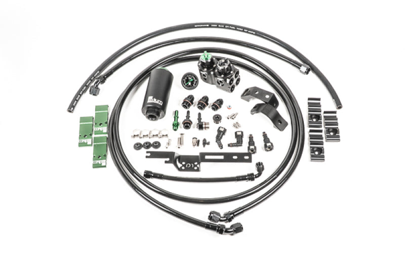 Radium Engineering 17-21 Honda Civic Type-R Fuel Hanger Plumbing Kit - Stainless Filter - 20-1085-03