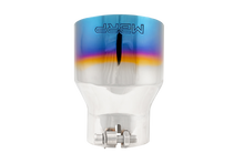 Load image into Gallery viewer, MBRP Universal Stainless Steel Dual Wall Tip 4.5in OD/3in Inlet/6.13in L - T5180BE